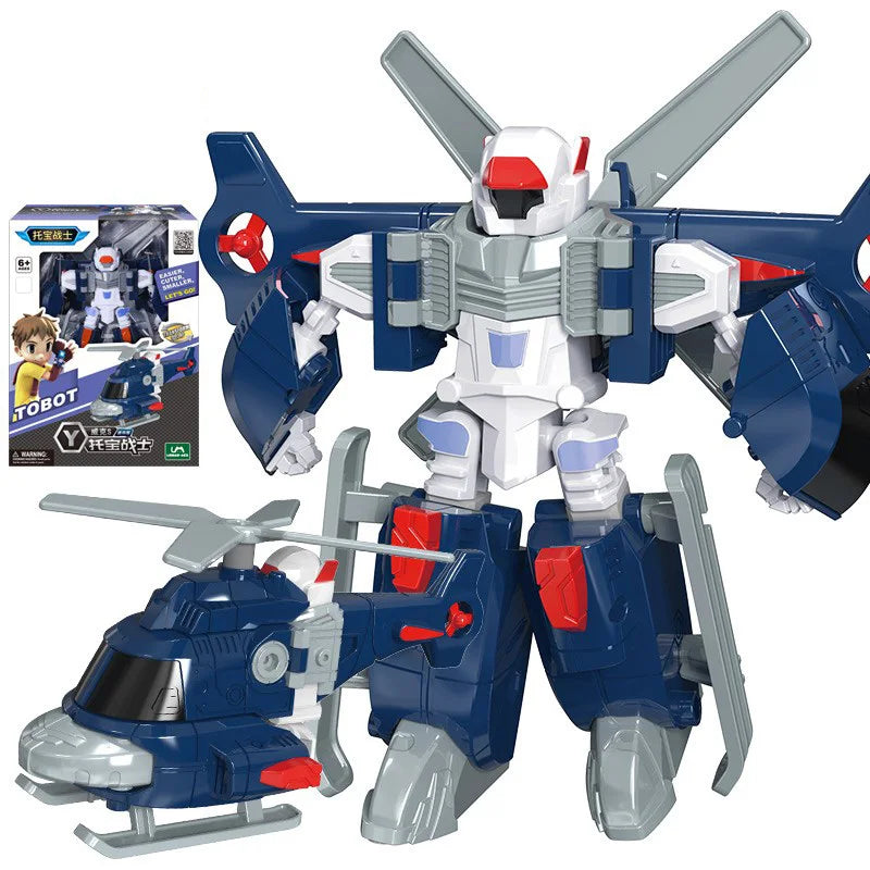 Mini Tobot Transformation Robot Toys Korea Cartoon Brothers
