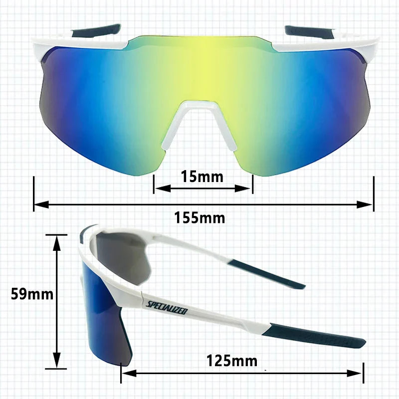 Riding Cycling Sunglasses Mtb Cycling Glasses Goggles Bicycle