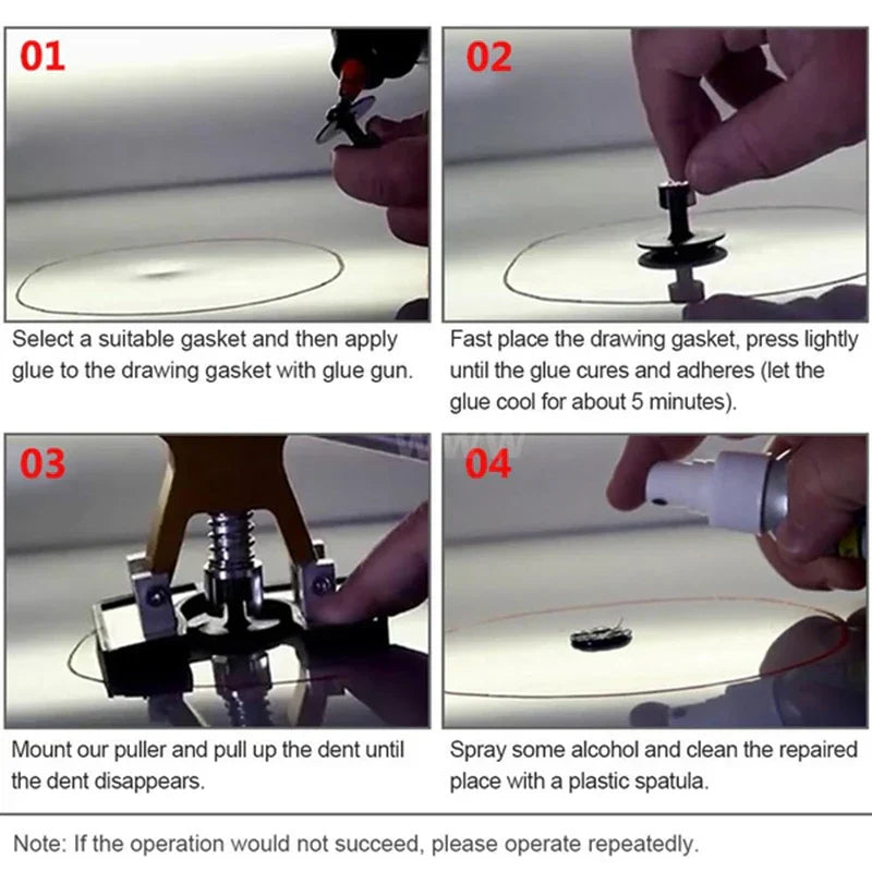Car Body Sheet Metal Paintless Dent Plastic Puller