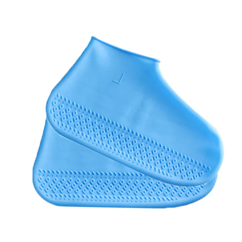 1Pair Waterproof Silicone Shoe Cover Nonslip Wearresistant Unisex