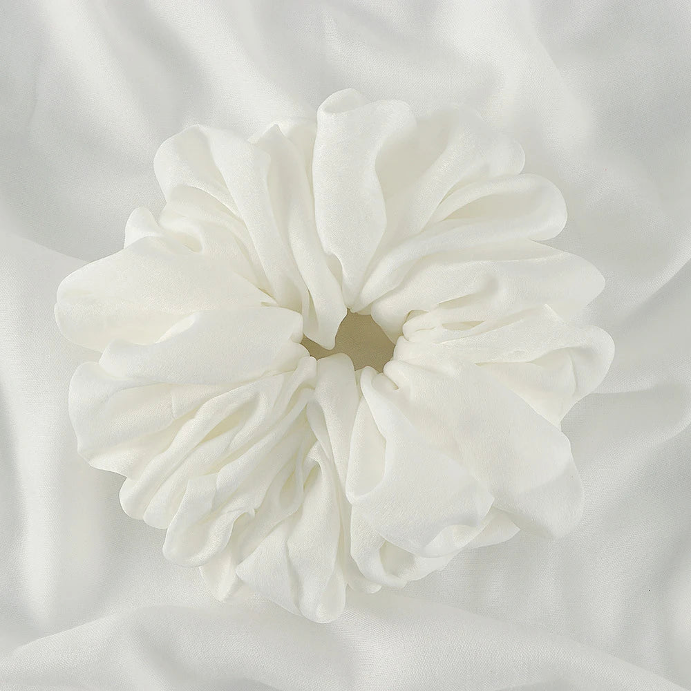 Big Size Shiny Chiffon Scrunchies for Muslim Women