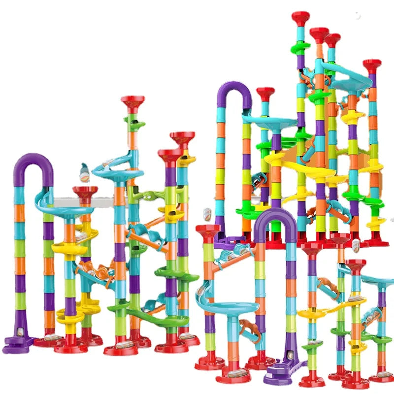 Marble Run Building Blocks Marbles Slide Toys Children