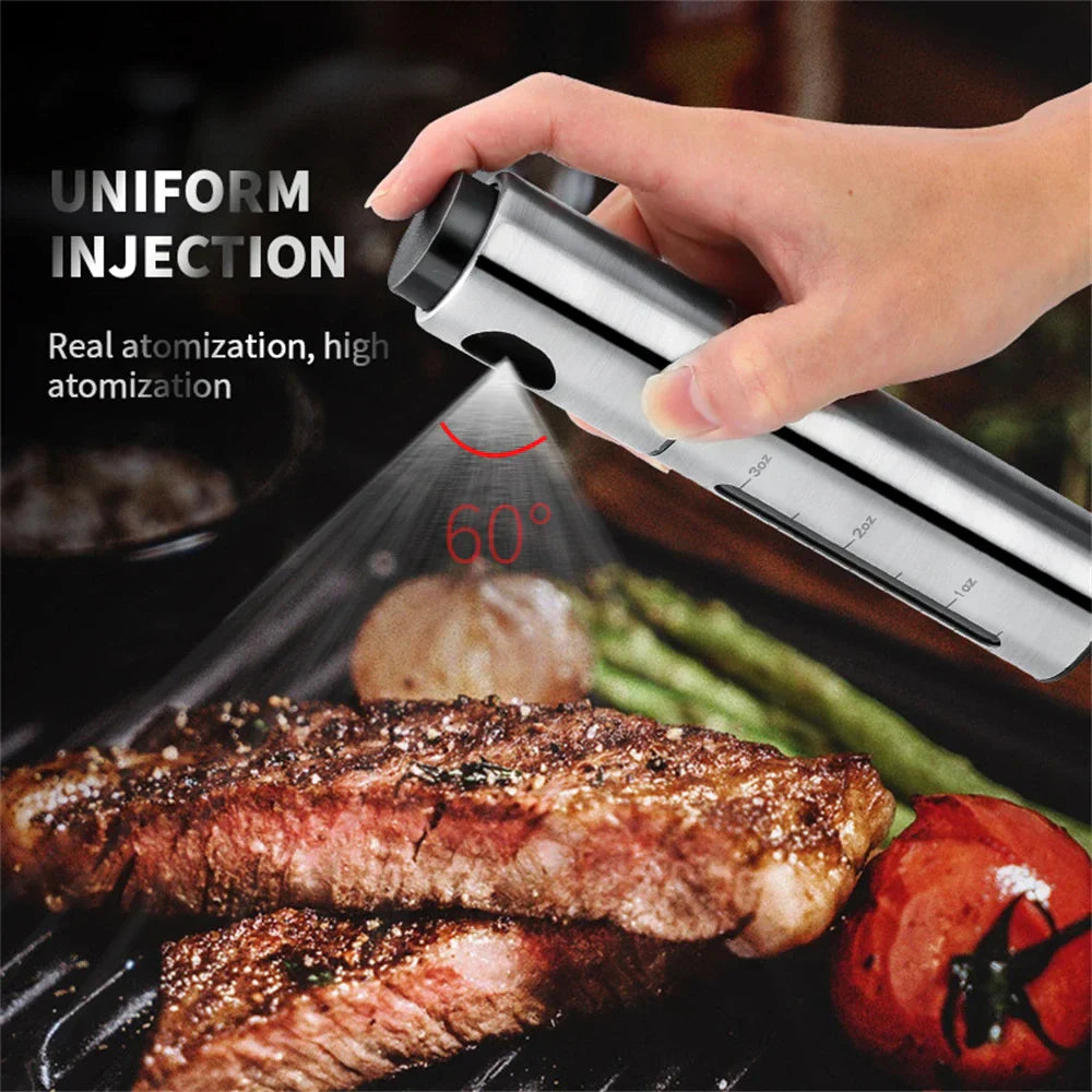 Push Type Spray Bottle Kitchen Tool Accessories Oil