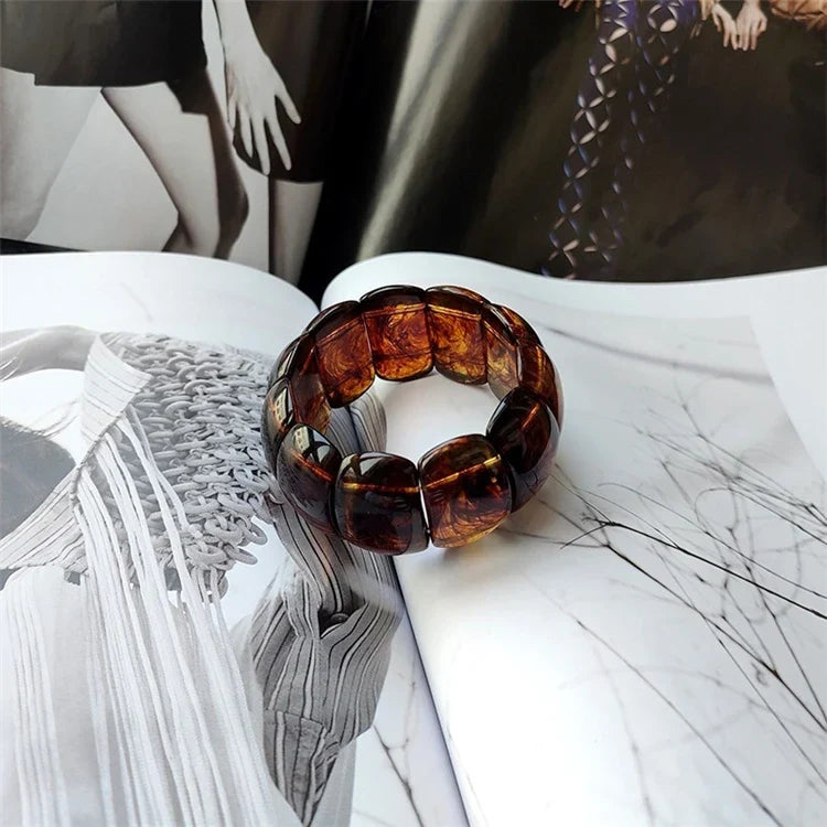 UJBOX Amazing Designer Women Wrist Jewelry Accessories Acrylic