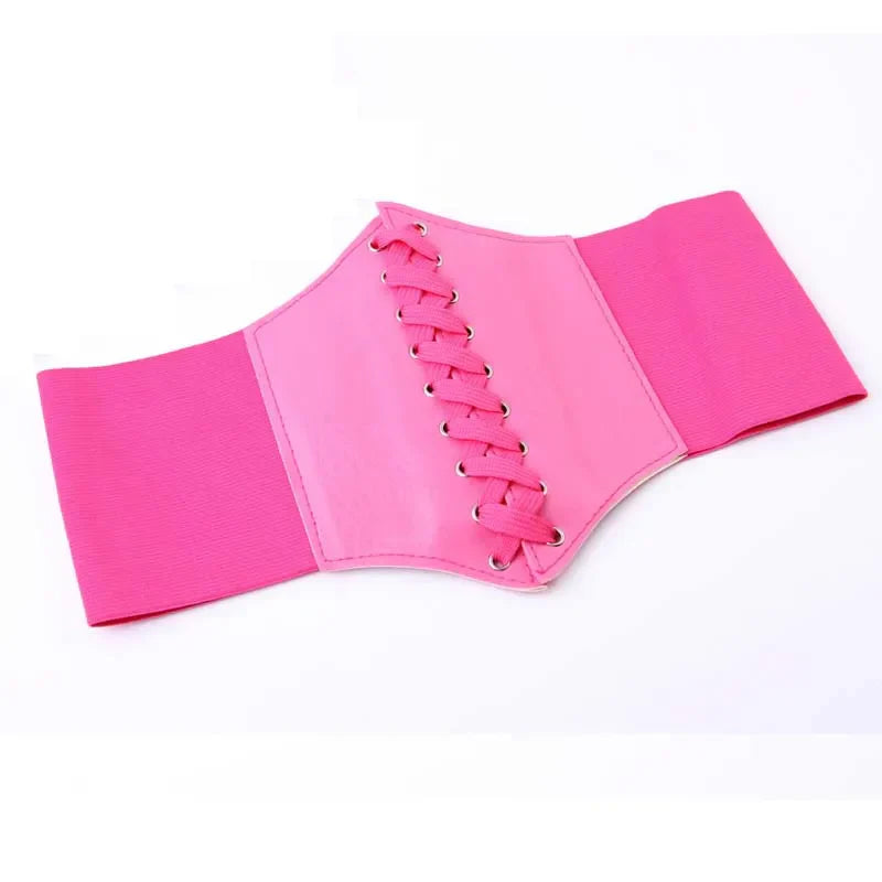 Corset Wide Belts PU Leather Slimming Body Waistband