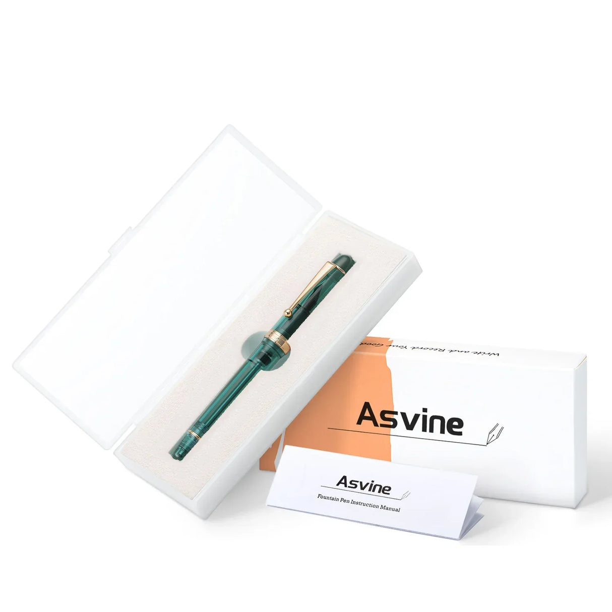 Asvine V126 Vacuum Filling Fountain Pen EF/F/M Nib,
