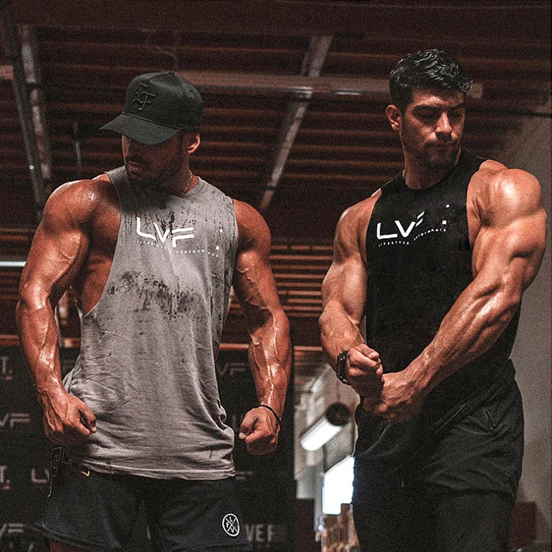 Mens Summer Gym Dry Quickly Tank Top Man