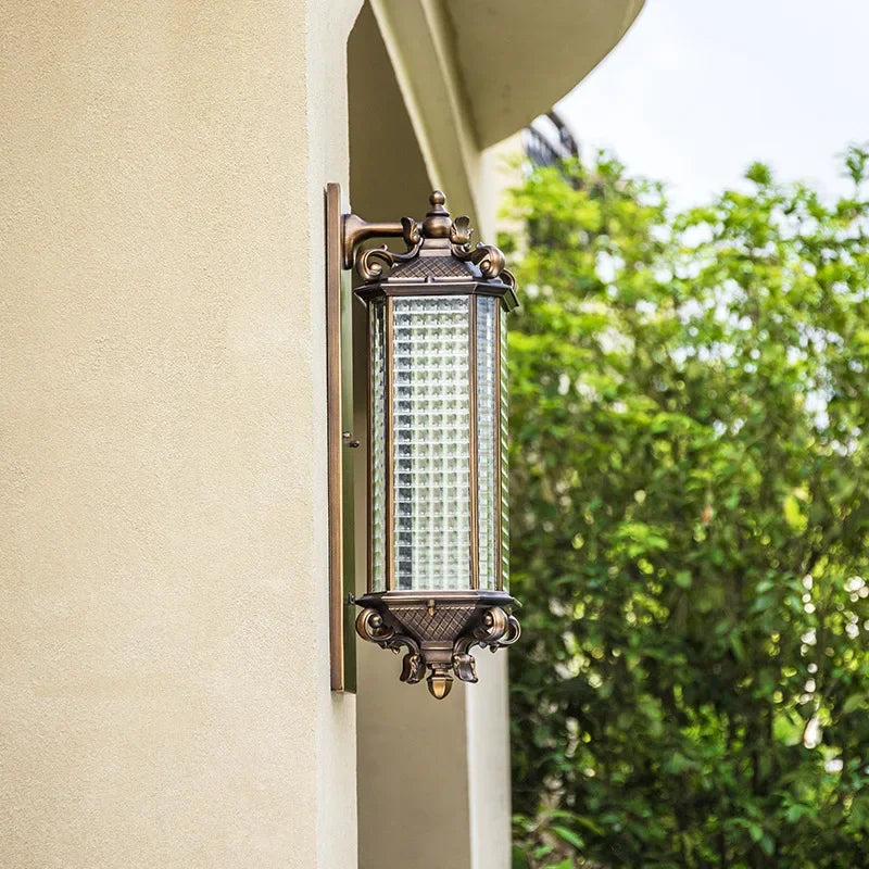 European Garden Terrace Wall Light Balcony Corridor Front