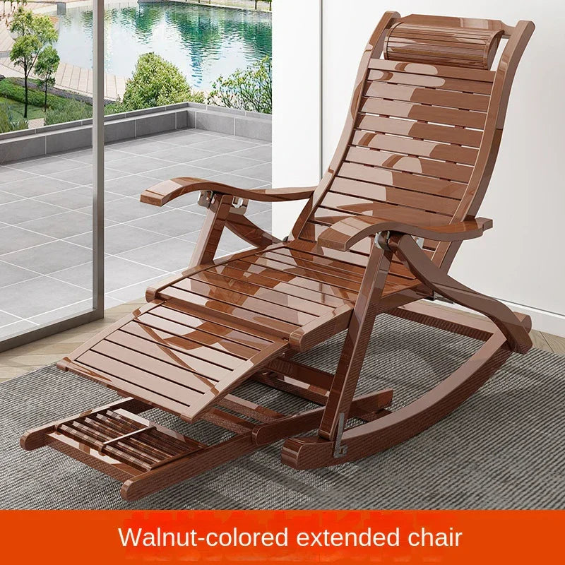 Living room Folding Rocking chair balcony Relaxing lounge