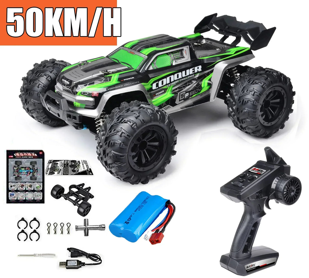 Rc Car Off Road 4x4 High Speed 75KM/H