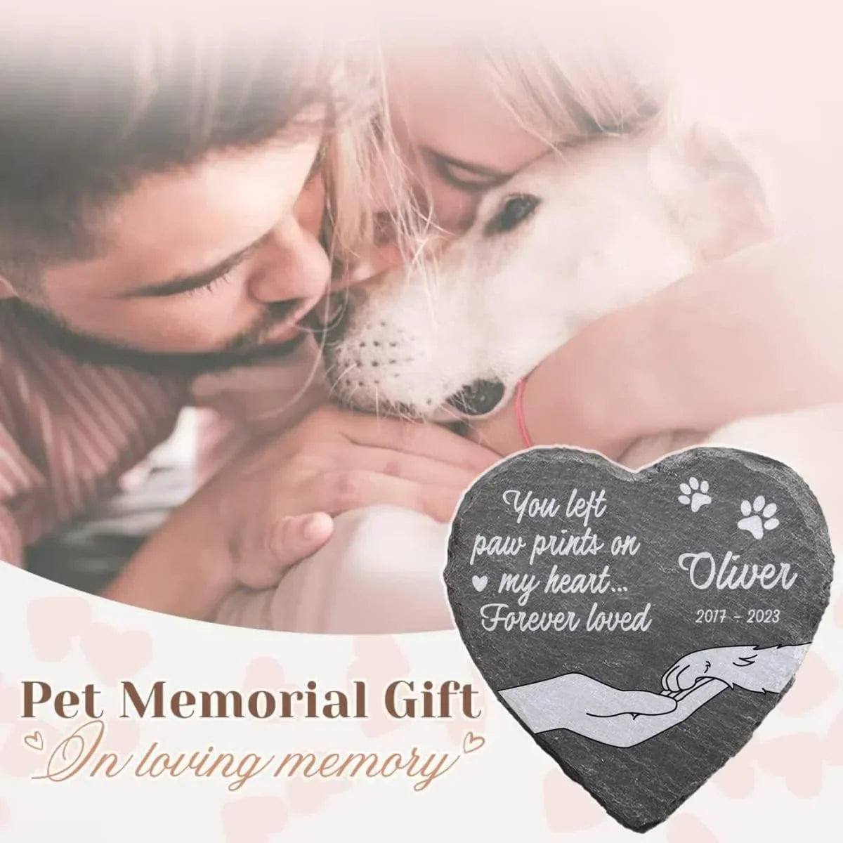 Custom Pet Memorial Stones Pet Grave Stones Personalized