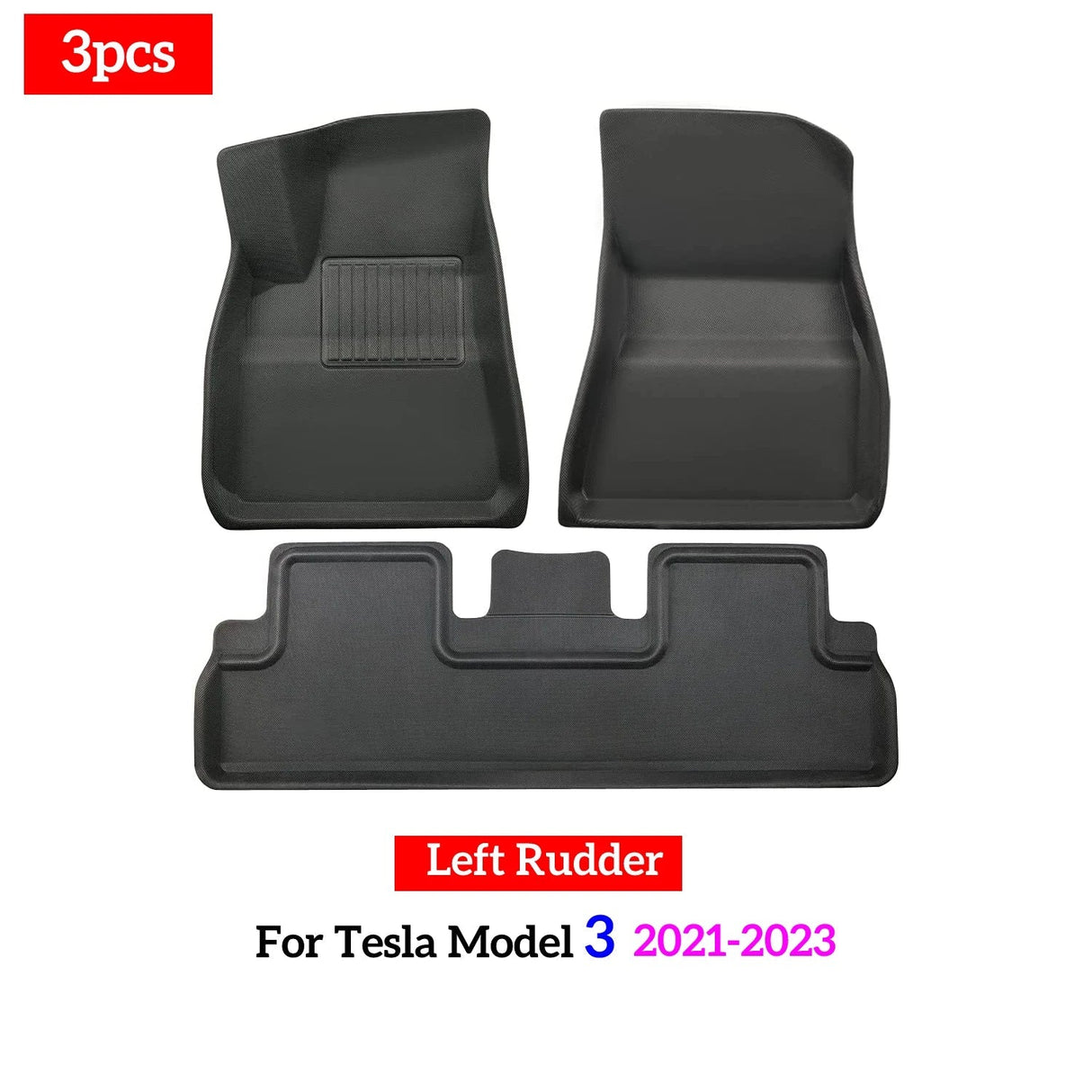Fits Tesla Model 3 Model Y Floor Mat