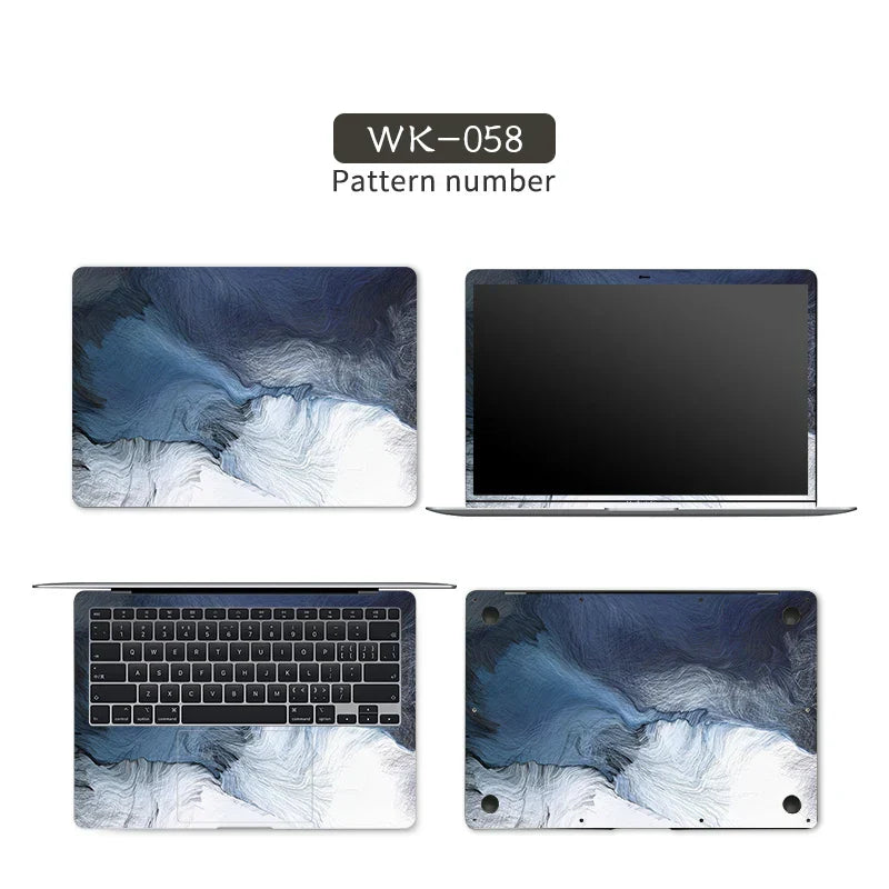 DIY Marble Cover Laptop Skin Sticker Vinyl 13.3"14"15.6"17.3"