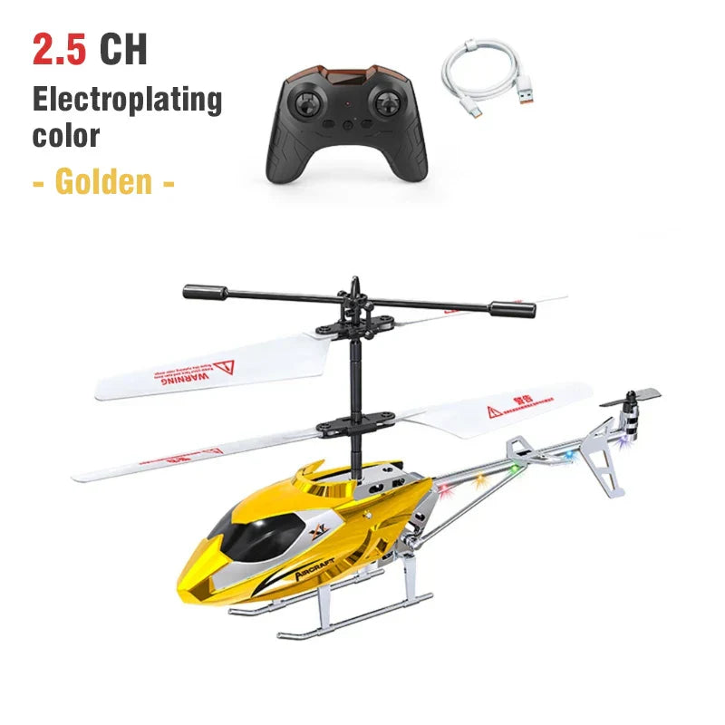 RC Helicopter 2.5CH Remote Control Airplane Kids Toy