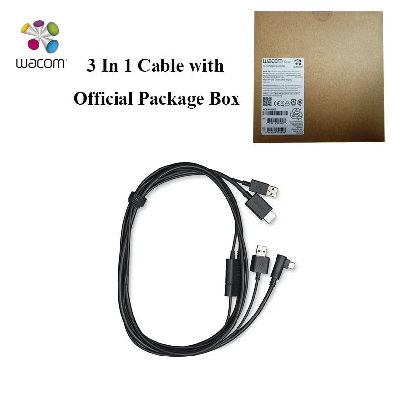Wacom One X-Shape Replacement Cable for Wacom One
