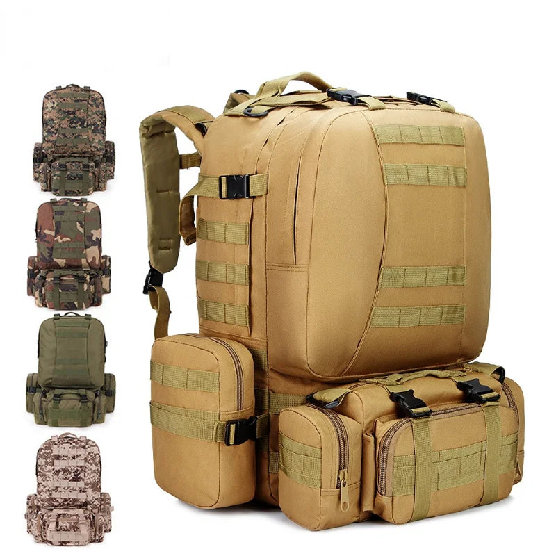 Fashion Outdoor Military Tactical Camping Backpack Large Capacity