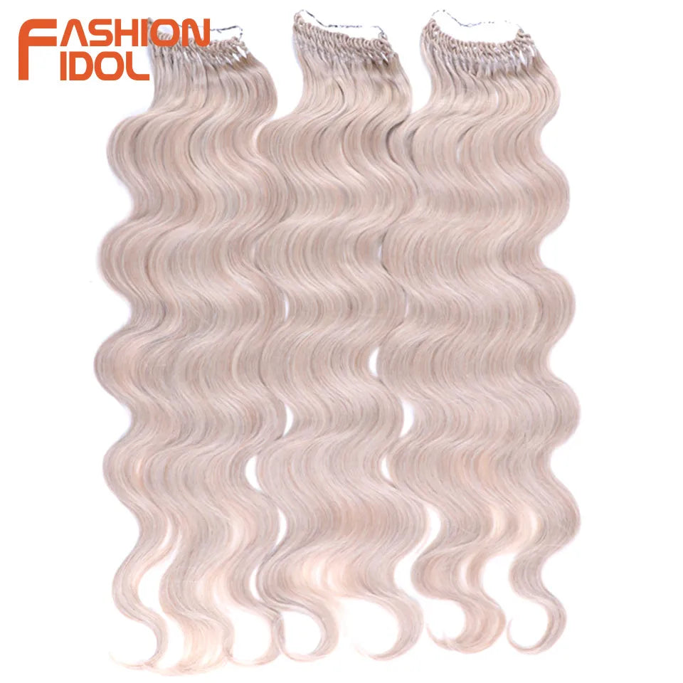 FASHION IDOL 24 Inch Body Wave Crochet Hair