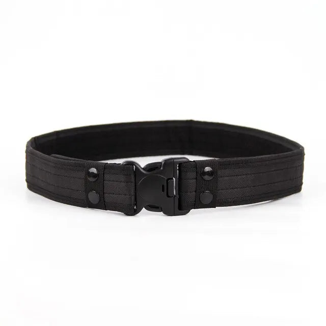New Plastic Buckle Men Canvas Lengthened Thickened Tactical