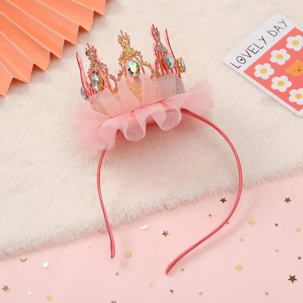 Korean Style Girl Cute Crown Headband Kids Fashion