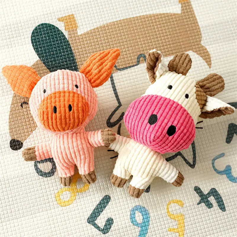 Plush Pet Dog Squeak Toys for Small Dogs