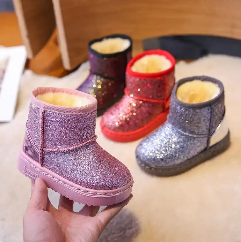 Warm Kids Snow Boots For Children New Toddler