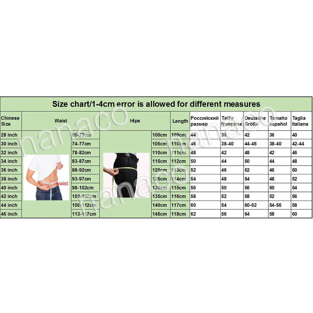 Nanaco Man Loose Baggy Jeans Hiphop Skateboard Denim