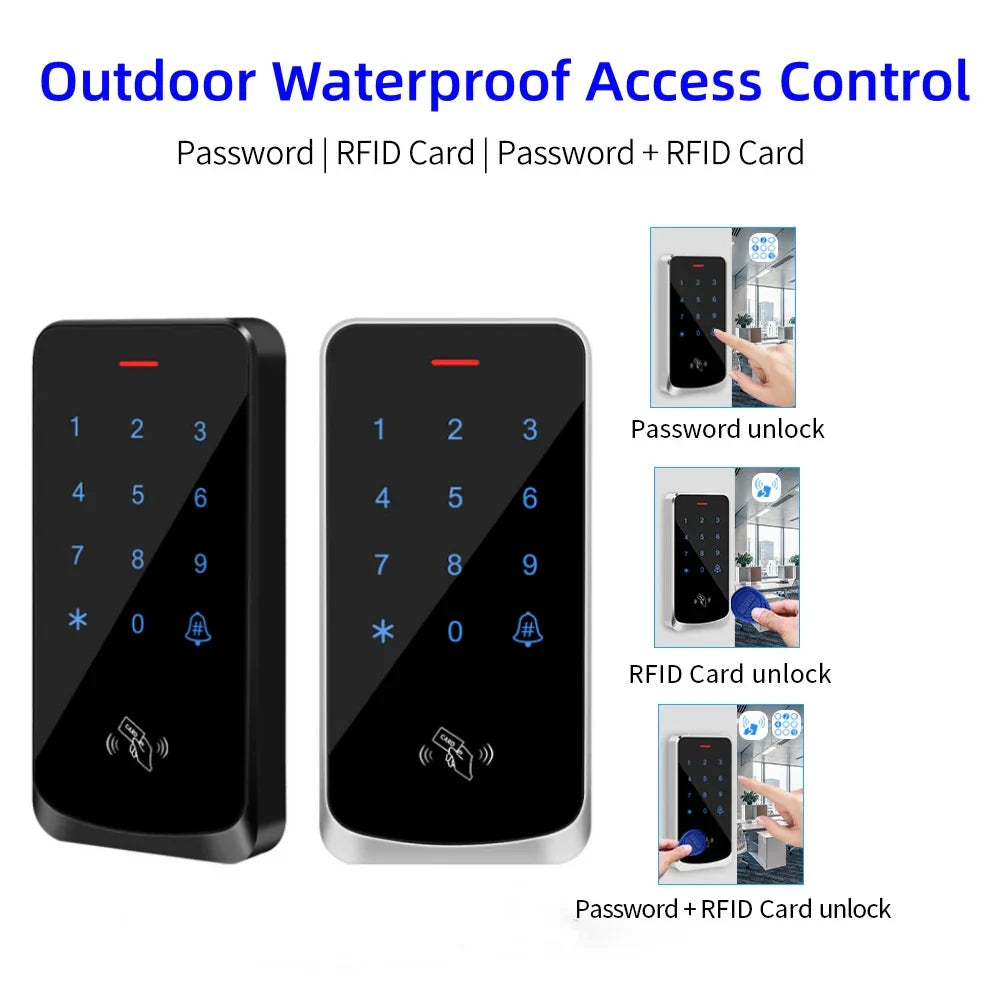 Outdoor Waterproof Access Control Smart Electronic Door Lock