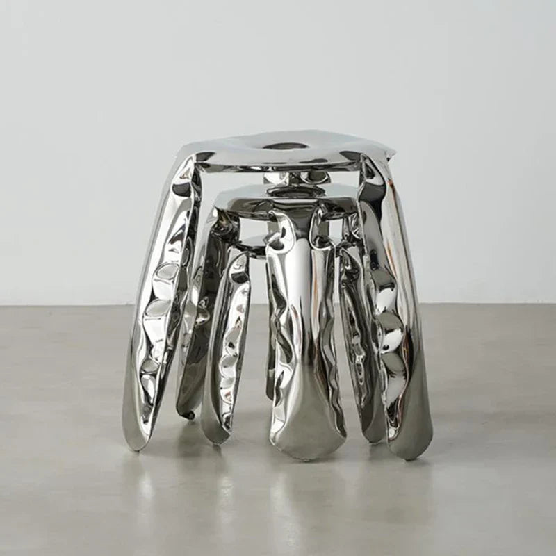 Nordic Modern Classic Step Stools Bar Steel Decorative