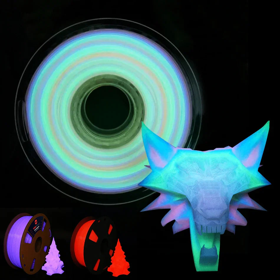 Glow In The Dark PLA Filament 3D Printer
