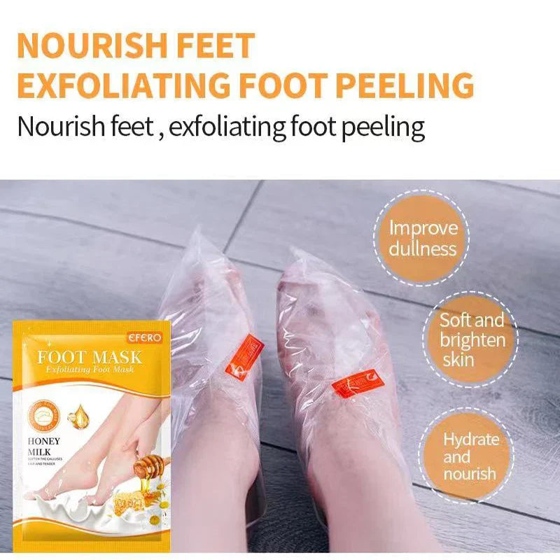 1 Pag = 1 Pair Honey Foot Mask