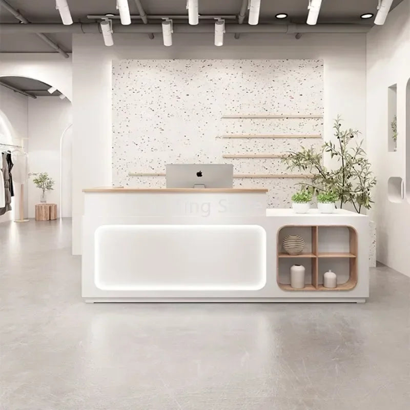 Mobile Display Reception Desk Front Bar Counter Luxury