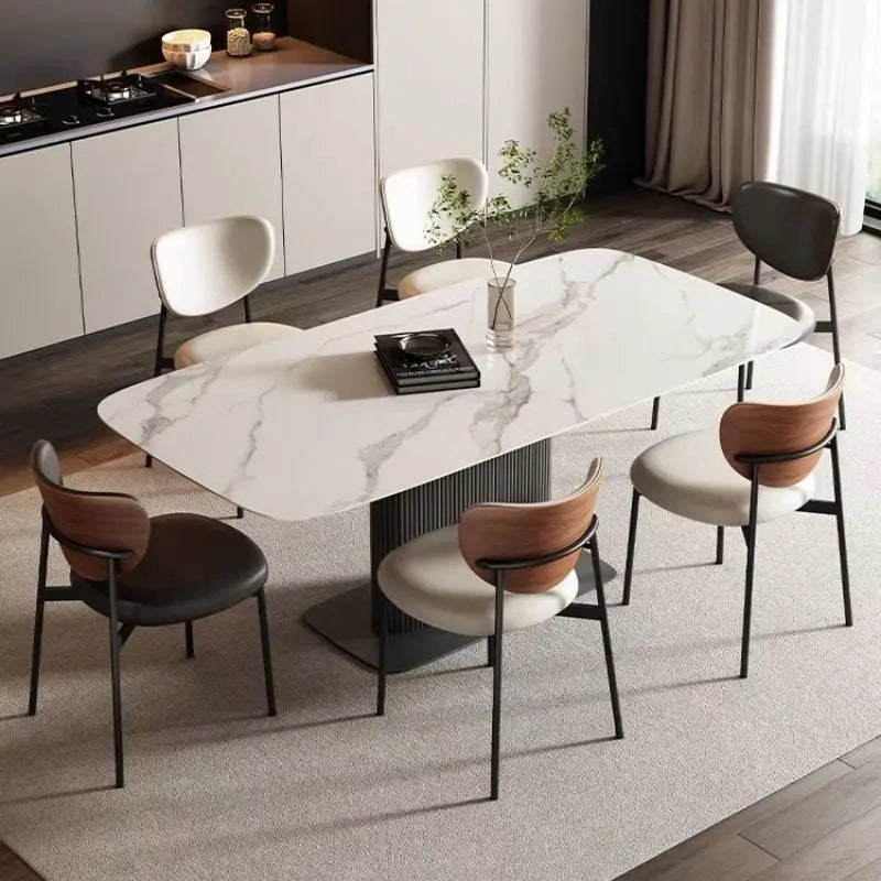 Italian-Style Light Luxury Dining Chair Home Minimalist Nordic