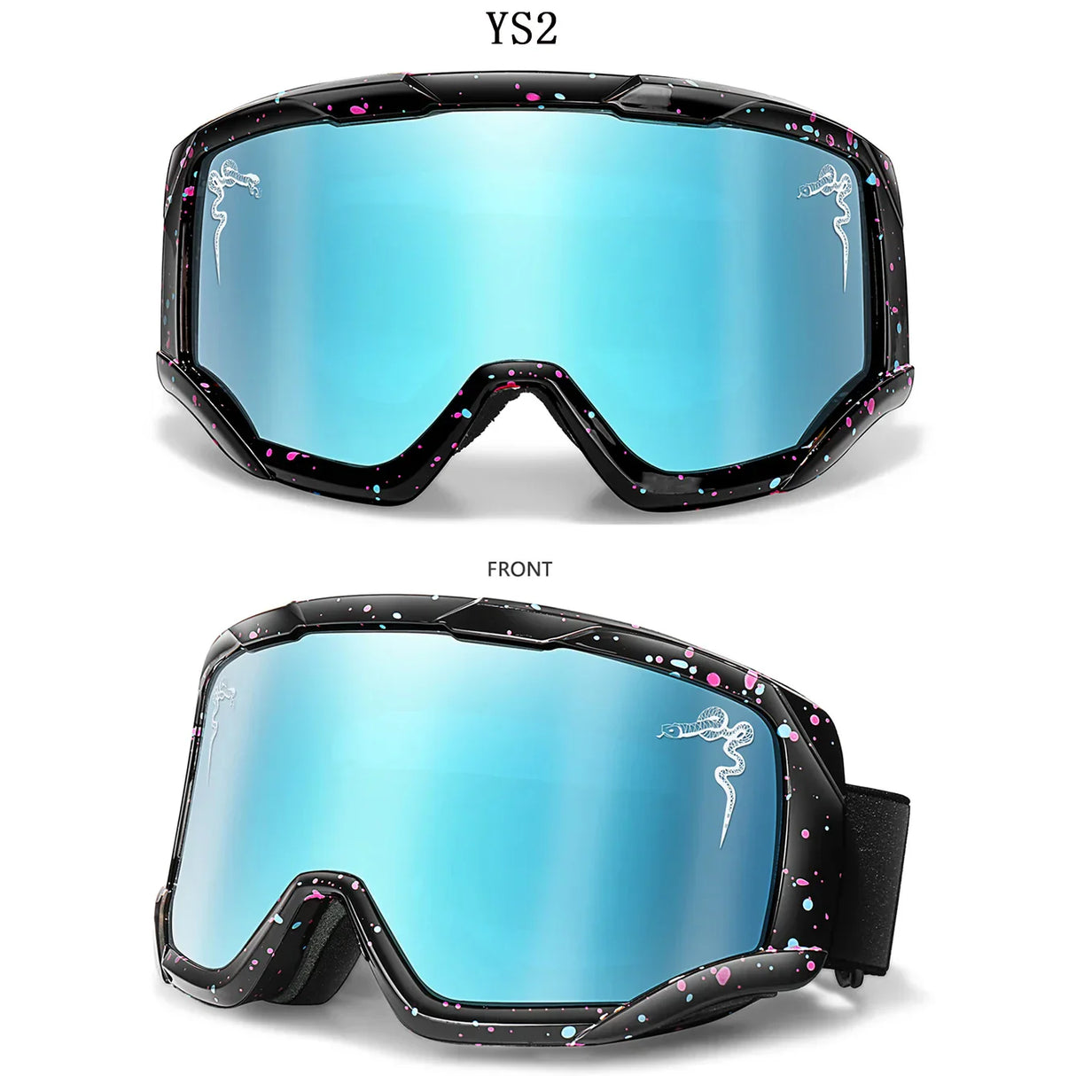 New Style Snow Goggles Double Layers Ski Snowboard