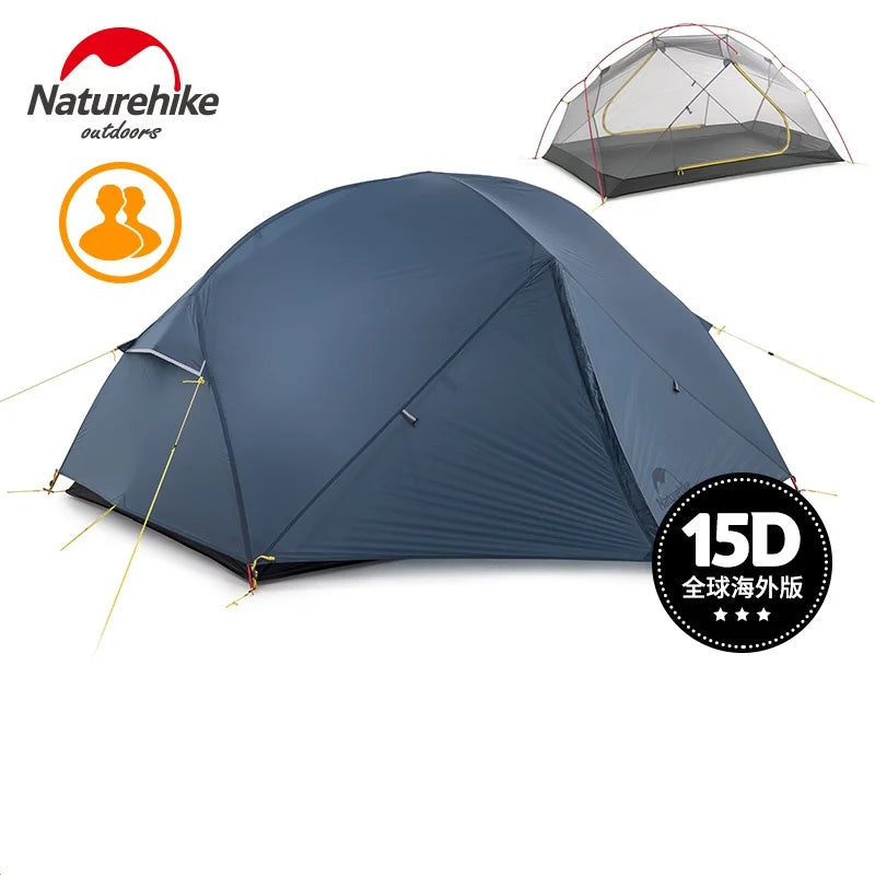 Naturehike Mongar 2 Camping Tent Double Layers 2