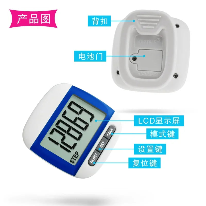 Counter Digital Health Pedometer Monitor Pedometer Tracker Running