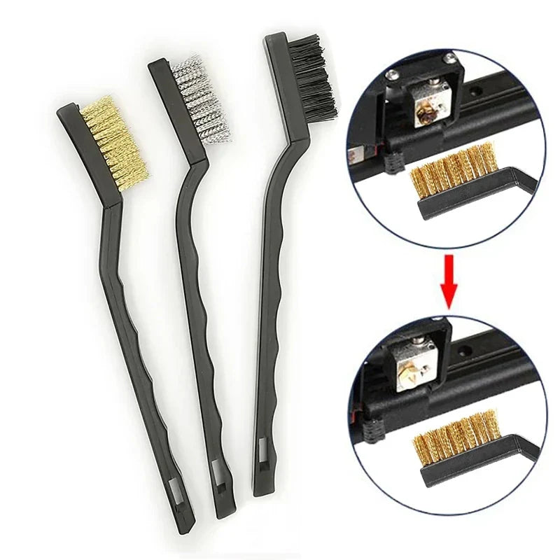 3-Color 3D Printer Accessories Cleaner Tool Copper Wire