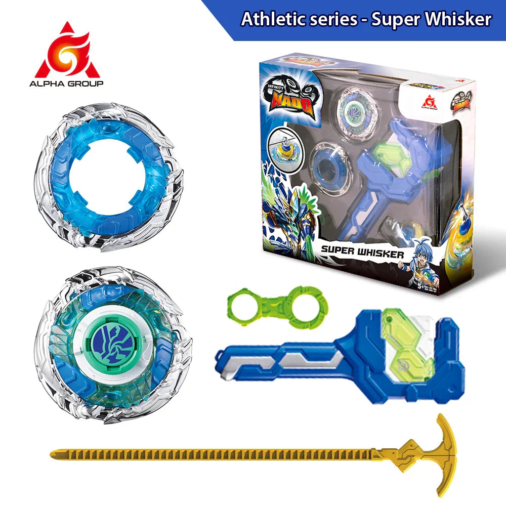 Infinity Nado 3 Athletic Series-Super Whisker Spinning Top