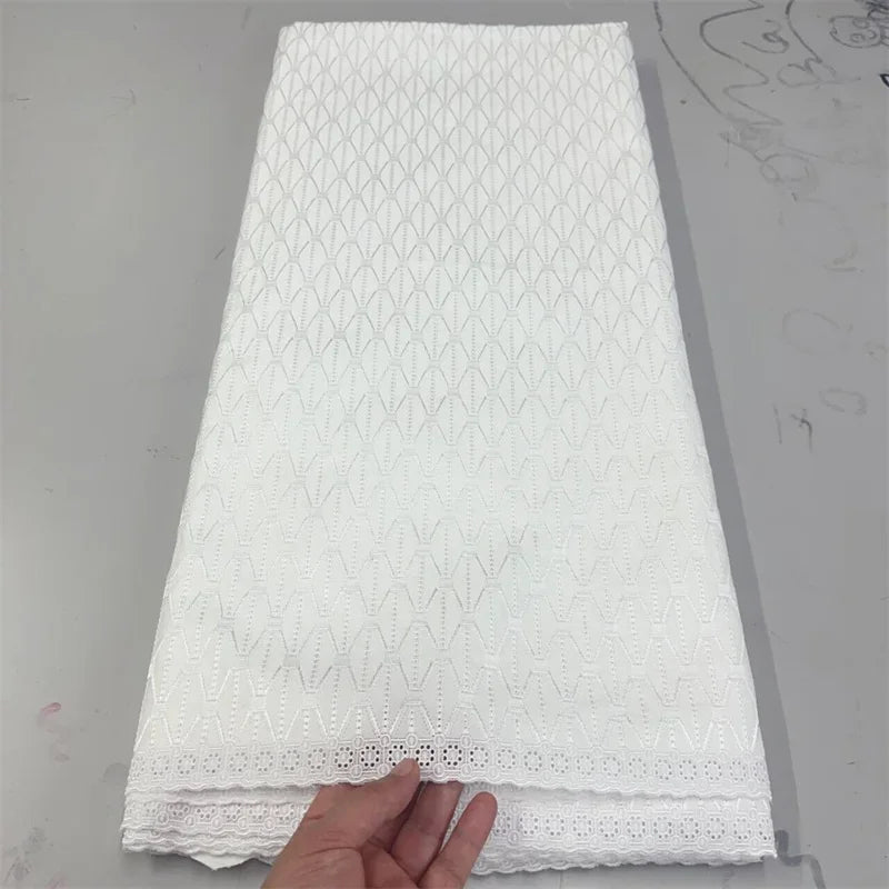 High Quality Swiss Voile Lace In Switzerland 100%