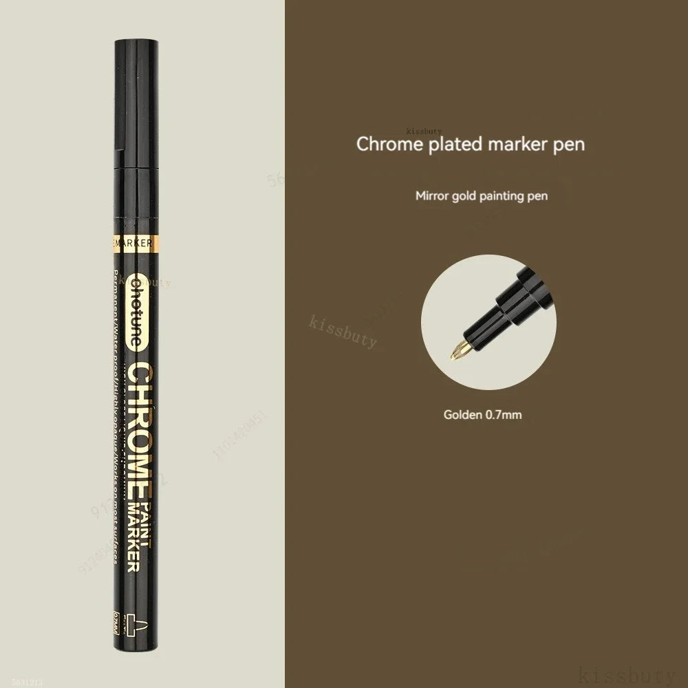 1/3pcs Mirror Marker Pen DIY Reflective Paint Pens