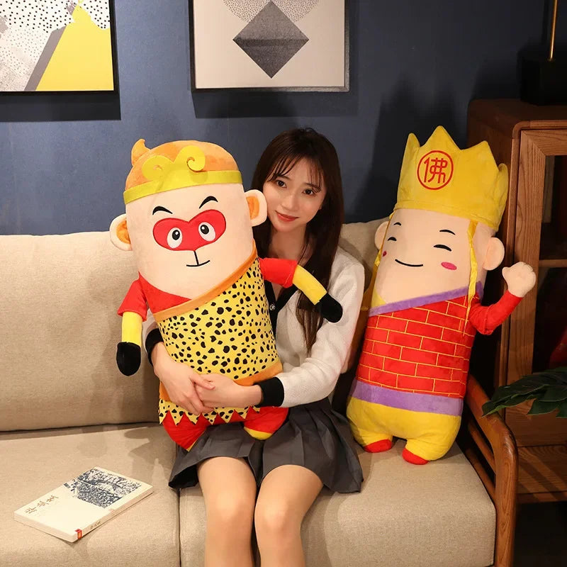 35/50cm Plush Monkey King Pigsy Sandy Tripitaker 4