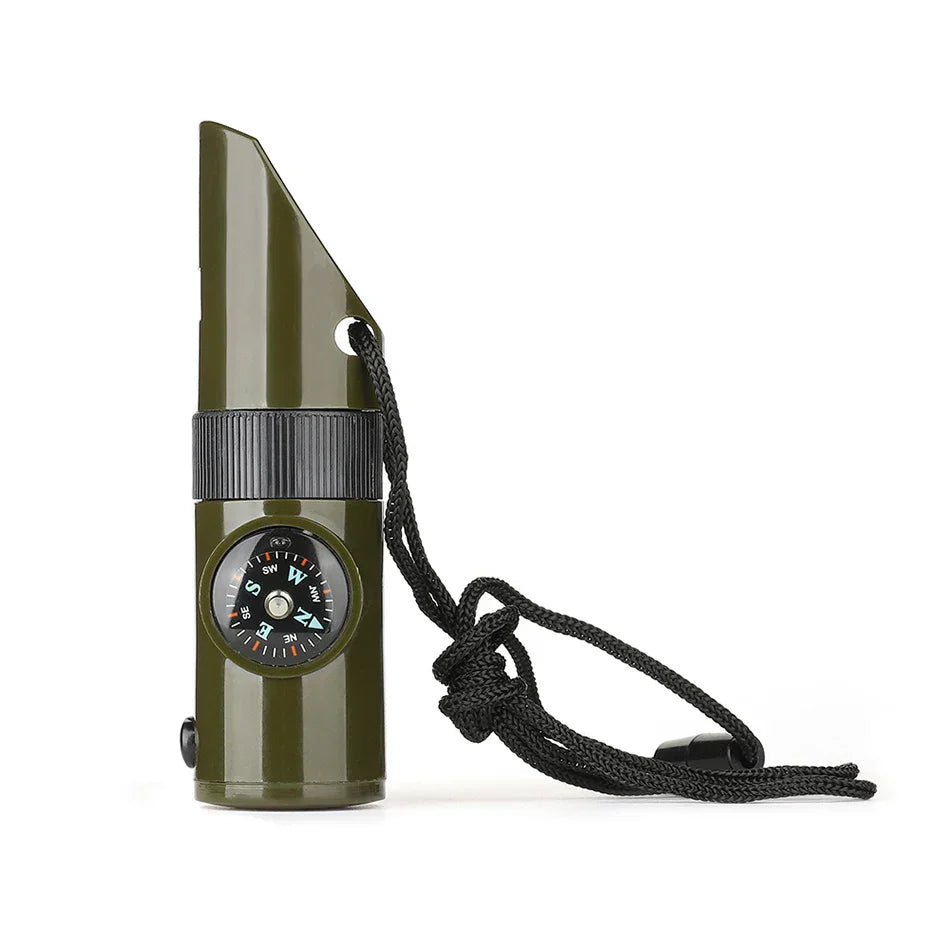 7 in 1 Survival Whistle Portable High Decibel