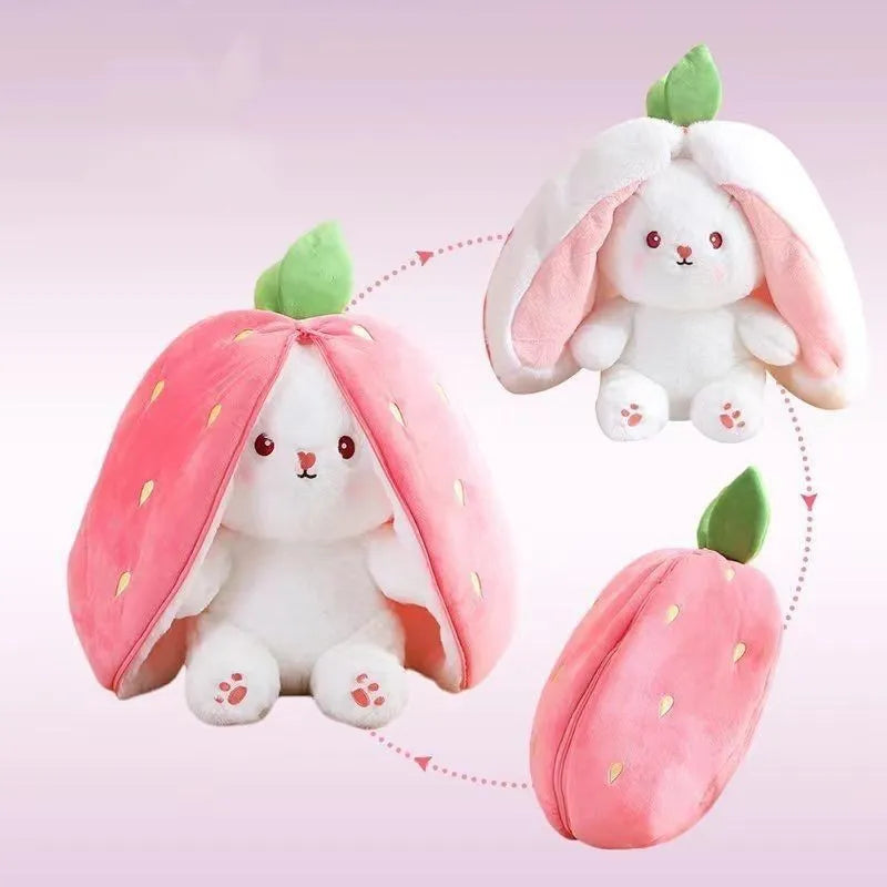Funny Joy Kawaii Fruit Bunny Plush Toy Cute