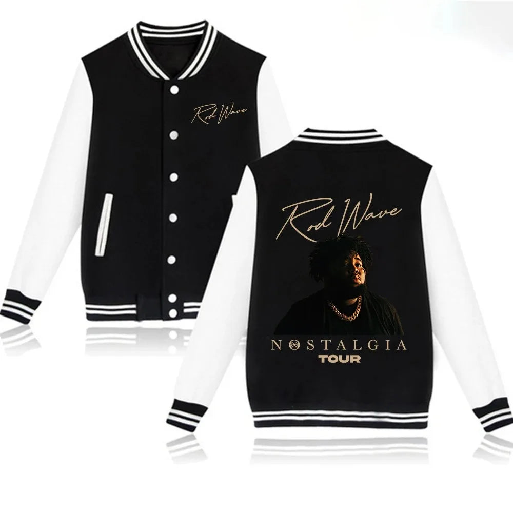 Rod Wave Music Print Trend Men Women Jacket