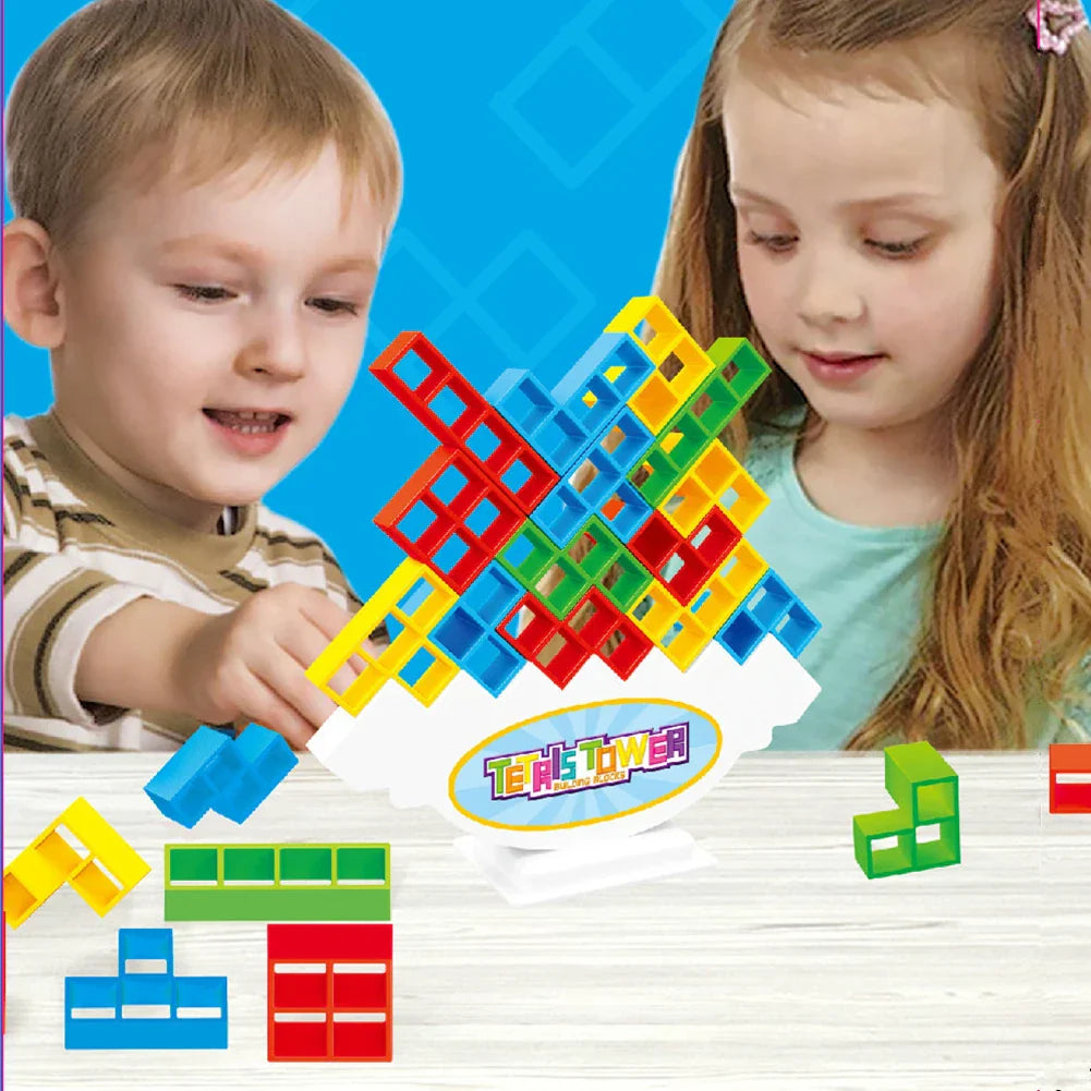 Balance Stacking Board Games Kids Adults Tower Block