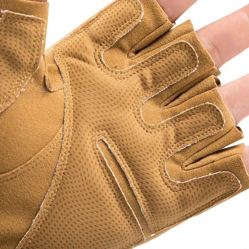 Men's and women's PU leather tactical gloves, military