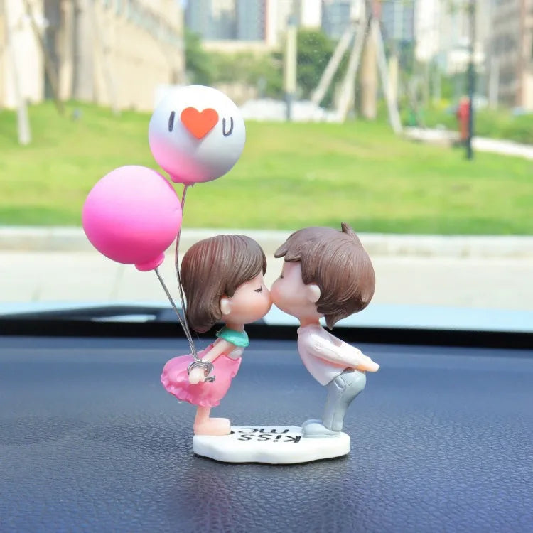 Anime Couples For Car Ornament Model Cute Kiss