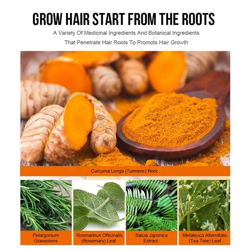 PURC Hair Growth Products for Men Women Ginger