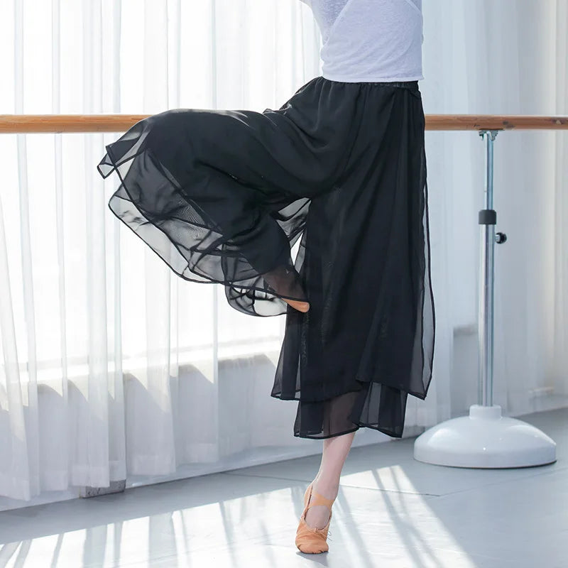 Women Modern Dance Training Pants Loose Dance Pants