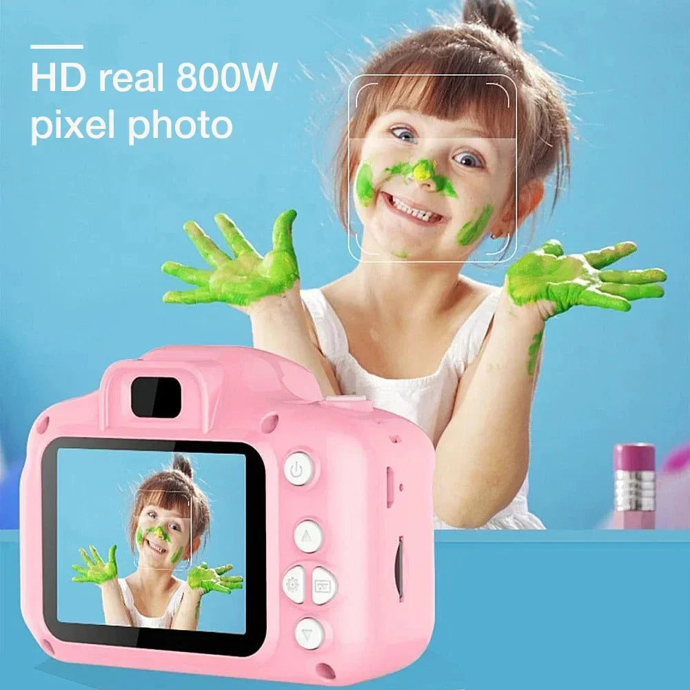 Kids Mini Cartoon Camera 2 Inch 8MP HD
