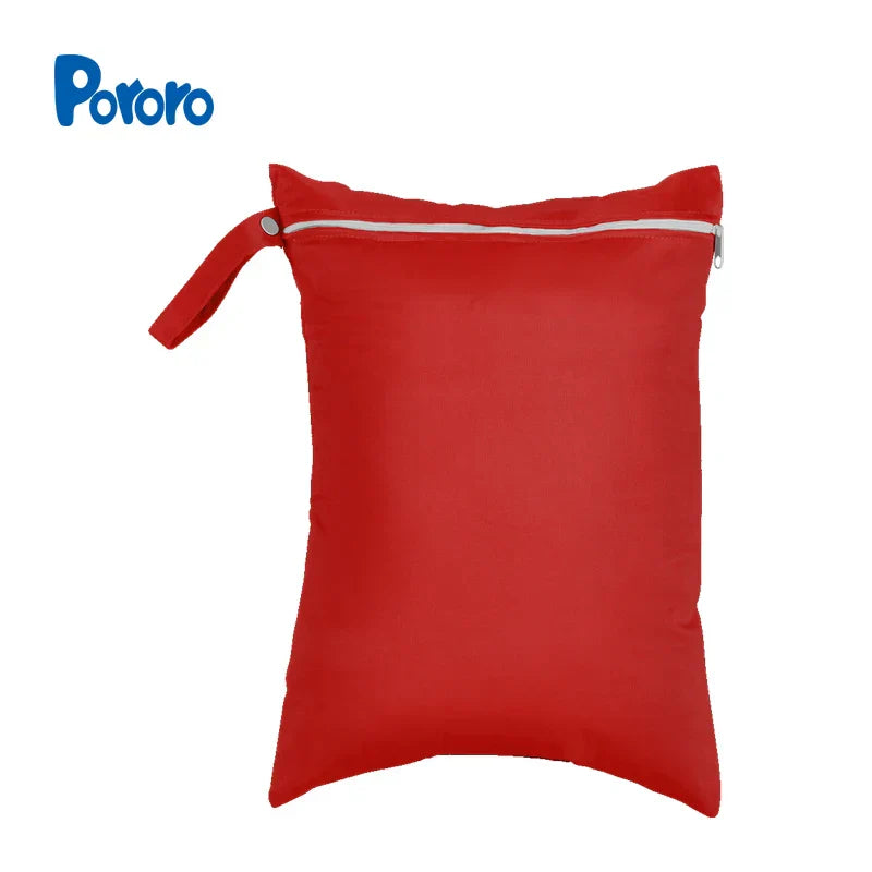 30*40cm Zippered Nappy Wetbags Waterproof Wet Dry Bag